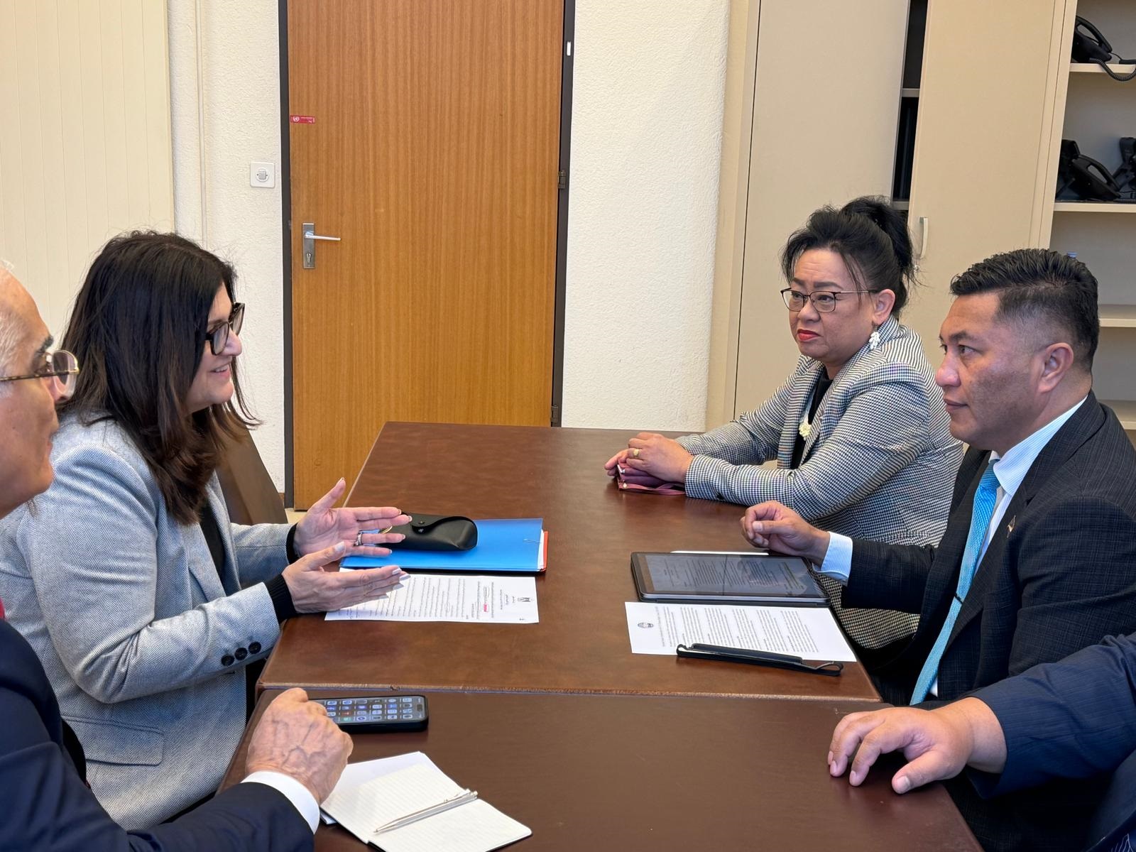 جانب من اللقاء